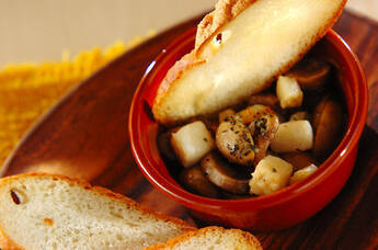 シーフードアヒージョ