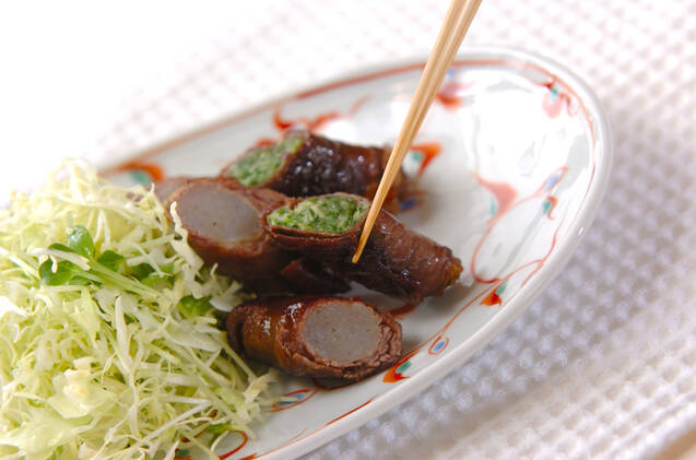 牛肉のネギ巻き焼きの作り方の手順10