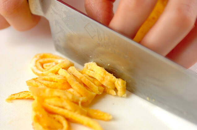 錦糸卵の作り方の手順4