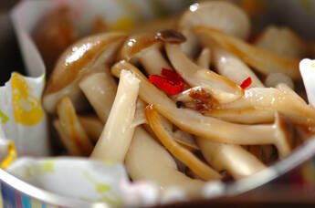 シメジのマリネ