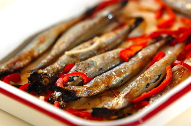 焼きシシャモの南蛮漬けの作り方の手順6