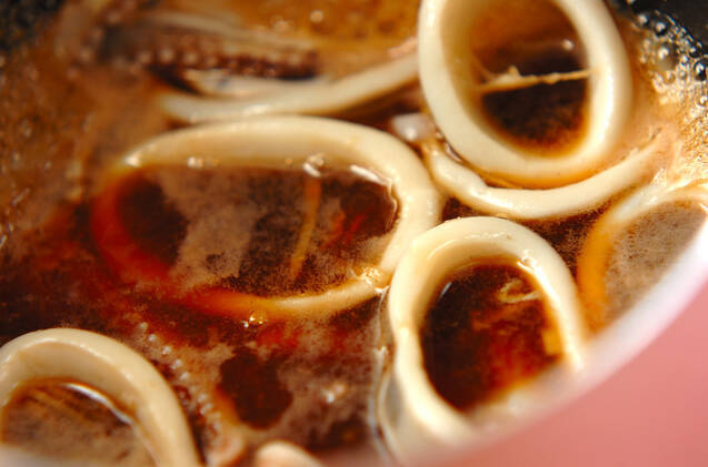 イカのサッと煮の作り方の手順3