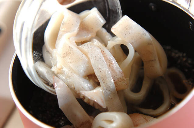 イカのサッと煮の作り方の手順2