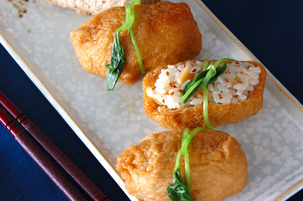 根菜サクサクいなり寿司