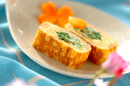 菜の花入り卵焼き