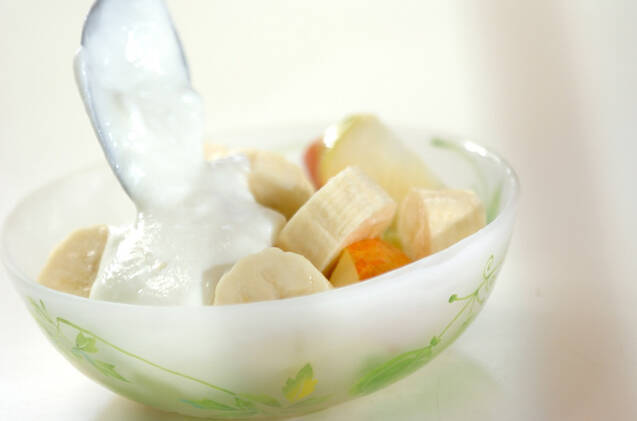 ヨーグルトフルーツの作り方の手順4