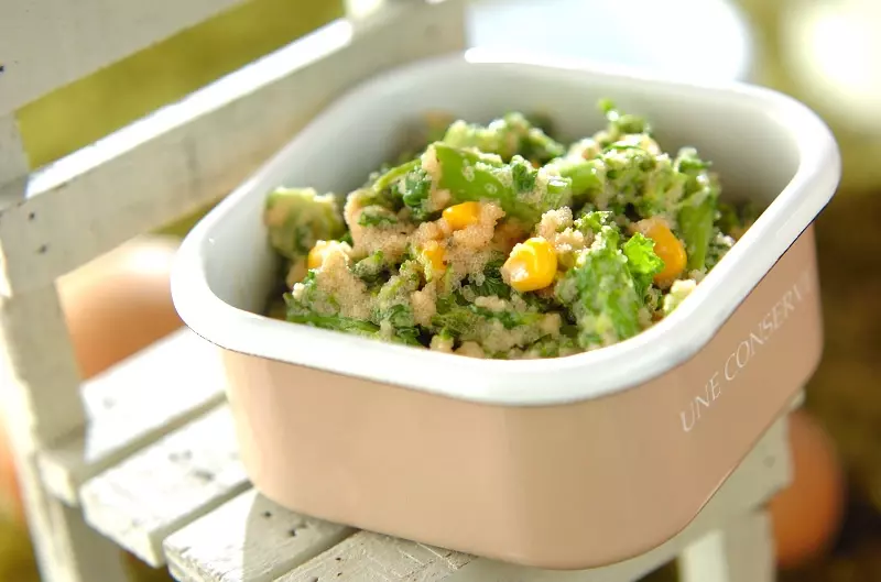 菜の花のタラマヨ和え 副菜 レシピ 作り方 E レシピ 料理のプロが作る簡単レシピ