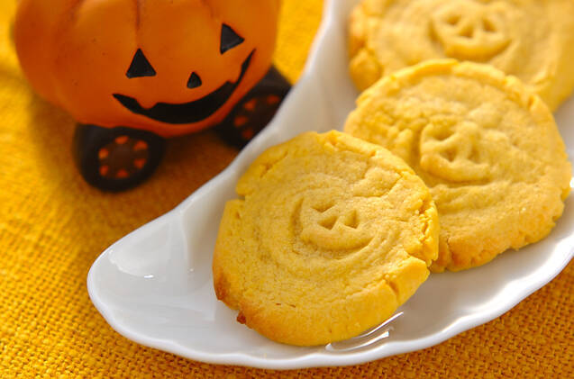 カボチャのハロウィンクッキー