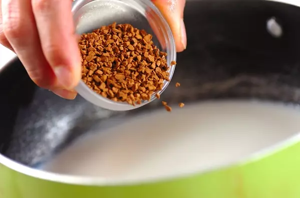 ミルクコーヒーゼリーの作り方1