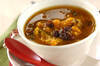 カボチャと小豆の薬膳スープの作り方の手順