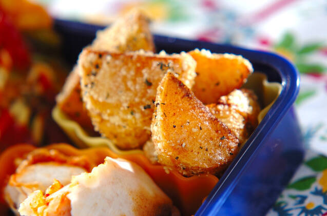 バジルチーズポテト