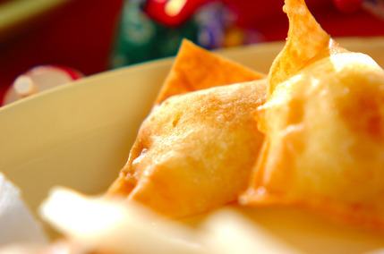 栗きんとんの春巻き