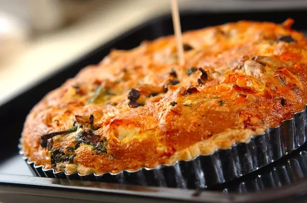 エビとホウレン草のキッシュの作り方4