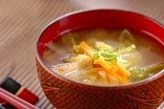 キャベツのみそ汁