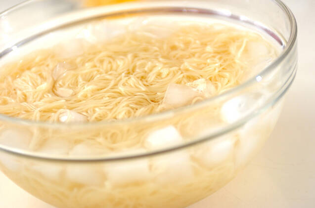 アボカドとチーズのパスタの作り方の手順2