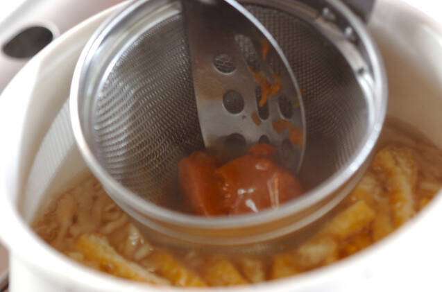 切干し大根のみそ汁の作り方の手順5