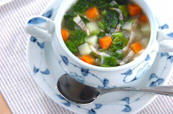 ホウレン草のスープ