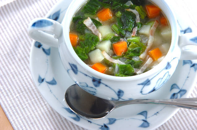 ホウレン草のスープ