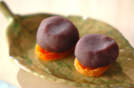 アンズのあんこ玉