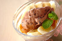 バナナチョコパフェ