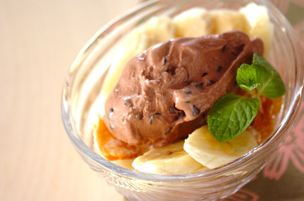 バナナチョコパフェ