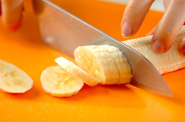 バナナチョコパフェの作り方の手順1