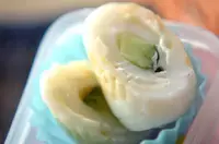 チーズ入りちくわのキュウリ詰め