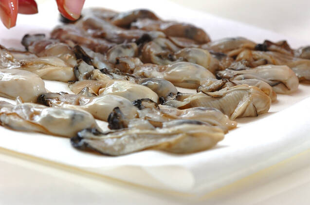 カキのサクサクパン粉焼きの作り方の手順1