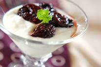 プルーンの赤ワイン煮