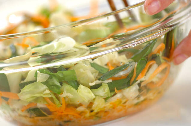 簡単キムチ風ナムルの作り方の手順5