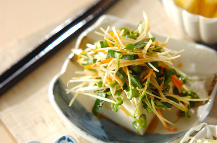 野菜たっぷり冷や奴