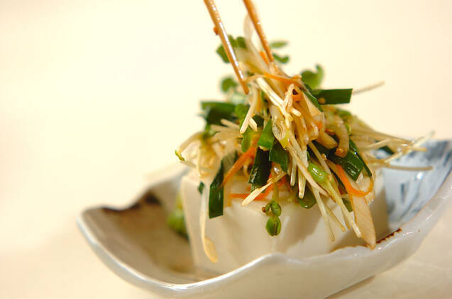 野菜たっぷり冷や奴の作り方の手順6