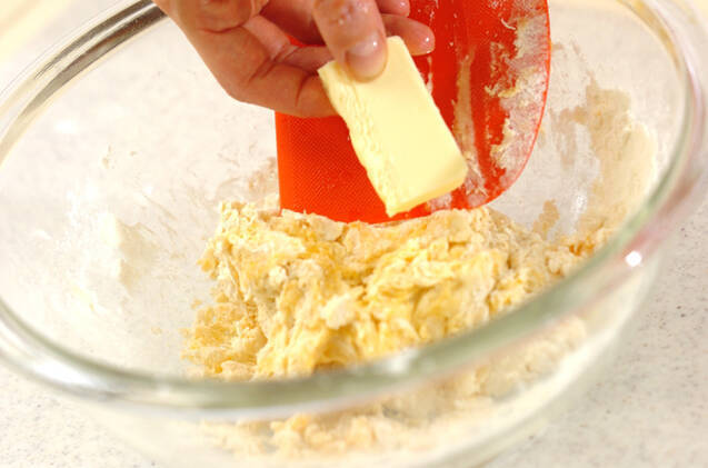 2色のピーチガレットの作り方の手順5