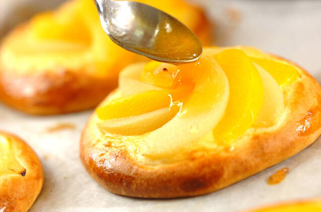 2色のピーチガレットの作り方の手順14