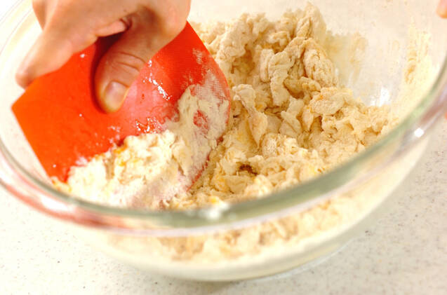 2色のピーチガレットの作り方の手順4