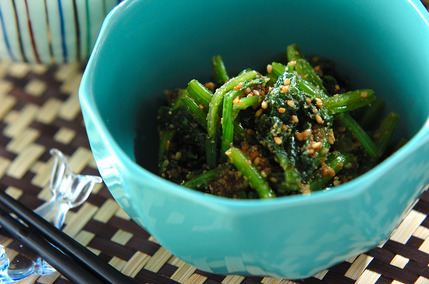 青菜のゴマ和え