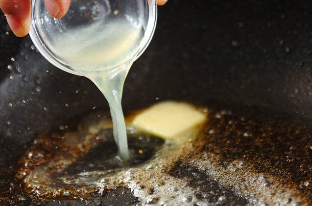 サーモンのバターソテーの作り方の手順4