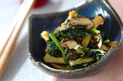 青菜のゴマ和え