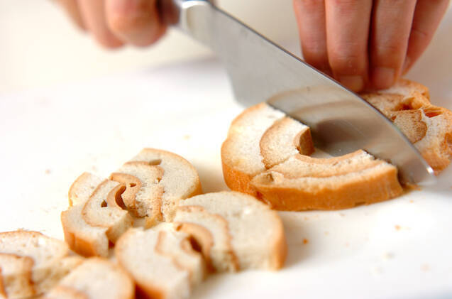 車麩の卵とじの作り方の手順1