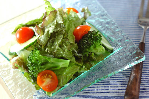 サニーレタスのサラダ