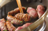 豚肉のネギ巻きの作り方4