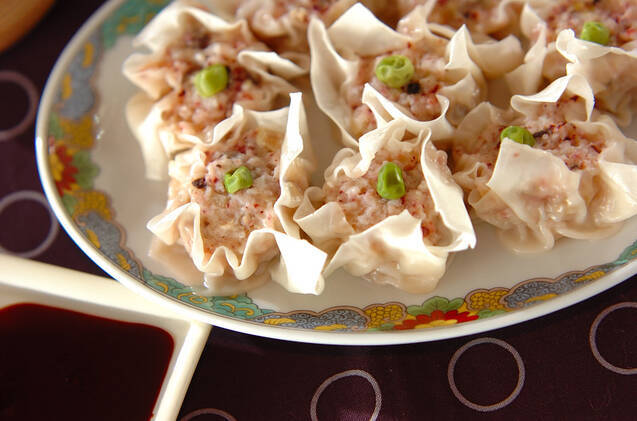 イカとタコのシューマイ