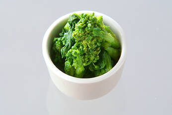 菜の花のからし和え