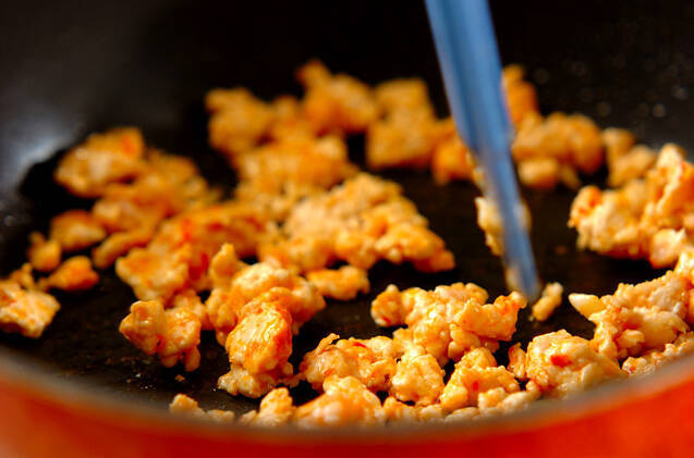 あっさり麻婆トマトの作り方の手順4