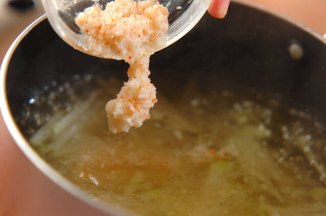 冬瓜とカニのスープの作り方の手順5