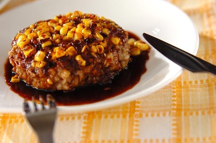 コーンハンバーグ