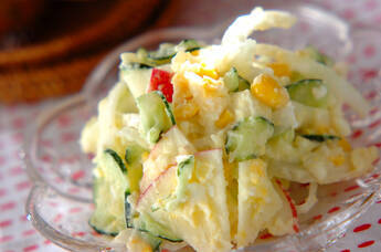 夏のポテトサラダ