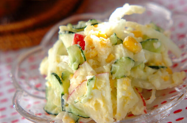 夏のポテトサラダ