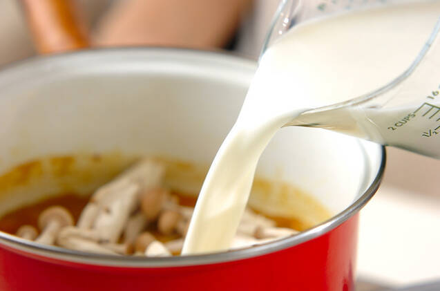 ミルクカレースープの作り方の手順5
