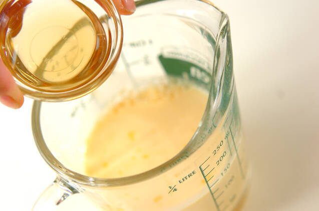 米粉ワッフルの作り方の手順2